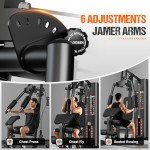 GOIMU M1 Home Gym Workout Station with 140LBS Stack