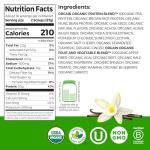 Orgain Organic Vegan Protein Powder Vanilla 2.01lb