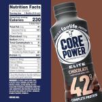 Chocolate Core Power Elite Protein Shake, 12 Pack