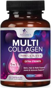 Multi Collagen Complex Supplement for Hair & Skin