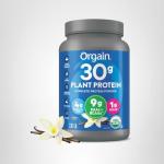 Orgain Organic Vegan Protein Powder Vanilla 2.01lb