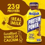 Nesquik Chocolate Protein Milk Drink, Ready to Enjoy