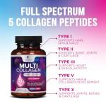 Multi Collagen Complex Supplement for Hair & Skin