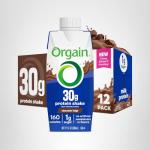 Orgain Chocolate Fudge High Protein Shake, 30g