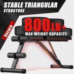 Adjustable Weight Bench for Home Fitness Workouts