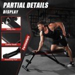 Adjustable Weight Bench for Home Fitness Workouts