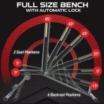 Adjustable Weight Bench for Home Gym Workouts