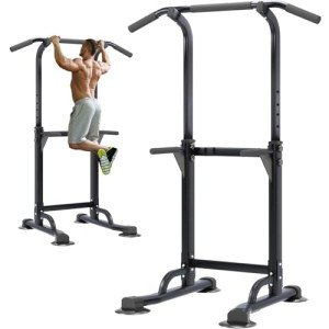 Adjustable Power Tower for Home Workouts