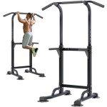 Adjustable Power Tower for Home Workouts