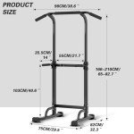 Adjustable Power Tower for Home Workouts