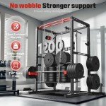Sportsroyals Multi-Functional Power Rack & Pulley System
