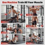 Sportsroyals Multi-Functional Power Rack & Pulley System