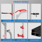 SunHome Multi-Functional Power Cage with Bench