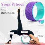 Yoga Wheel Set with Foam Roller & Massage Balls