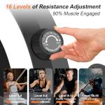 Foldable Magnetic Rowing Machine with High Resistance