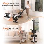 Foldable Magnetic Rowing Machine with High Resistance