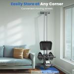 Compact Magnetic Rower Machine with Dual Slide Rails