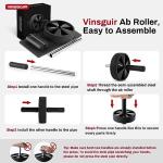 Vinsguir Ab Roller Wheel for Core Strength Workout