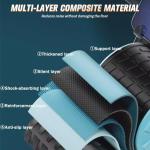 Ab Roller Wheel with Timer and Knee Mat