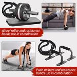 EnterSports Abs Roller Wheel Kit for Core Workout