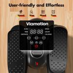 Quiet Under Desk Elliptical Machine with Remote