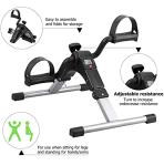 Compact Folding Pedal Exerciser for Home Use