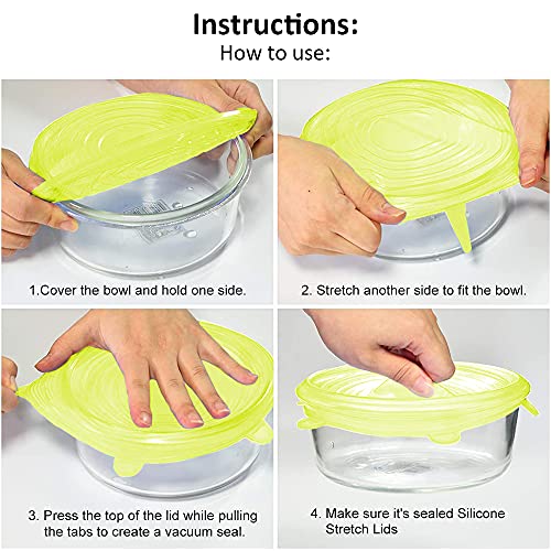 Eco-Friendly Kitchen Set with Wraps, Lids & Bags