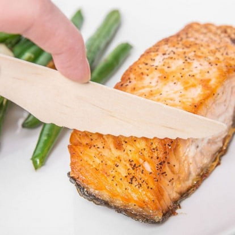 Eco-Friendly Wooden Cutlery Set - Pack of 150