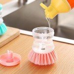 Eco-Friendly Astronaut Dish Brush with Soap Dispenser