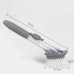 Eco-Friendly Refillable Liquid Cleaning Brush & Scrubber