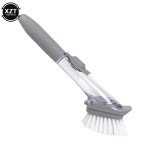Eco-Friendly 2-in-1 Long Handle Cleaning Brush