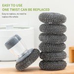 Eco-Friendly Automatic Soap Pot Cleaning Brush