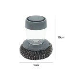 Eco-Friendly Automatic Soap Dispensing Kitchen Brush