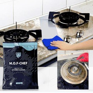 50G Eco-Friendly Heavy Oil Stain Cleaner Powder