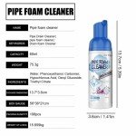 Eco-Friendly Drain Foam Cleaner 60ml - Clog Remover