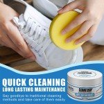 Eco-Friendly Shoe Cleaning Cream - 100g Stain Remover