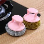 Eco-Friendly Stainless Steel Scrubber Sponge Pads