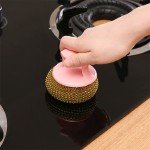 Eco-Friendly Stainless Steel Scrubber Sponge Pads