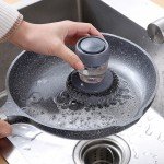 Eco-Friendly Palm Dispensing Dish Brush Tool