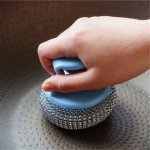 Eco-Friendly Stainless Steel Scrubber Sponge Pads