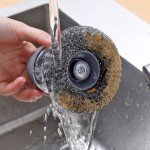 Eco-Friendly Palm Dispensing Dish Brush Tool