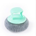 Eco-Friendly Stainless Steel Scrubber Sponge Pads