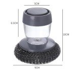 Eco-Friendly Palm Dispensing Dish Brush Tool