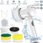 Eco-Friendly Electric Cleaning Brush for Home Use