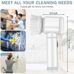 Eco-Friendly Electric Cleaning Brush for Home Use