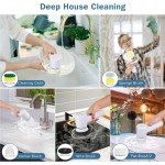 Eco-Friendly Electric Cleaning Brush for Home Use