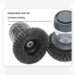 Eco-Friendly Soap Dispensing Palm Brush for Cleaning