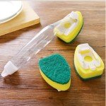 Eco-Friendly Replaceable Cleaning Brush & Sponge Dispenser