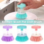 Eco-Friendly Automatic Dish Brush & Soap Dispenser