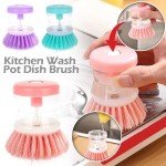 Eco-Friendly Automatic Dish Brush & Soap Dispenser